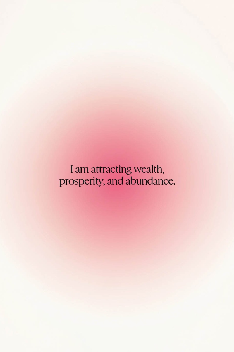 I am a magnet for success and opportunities.
