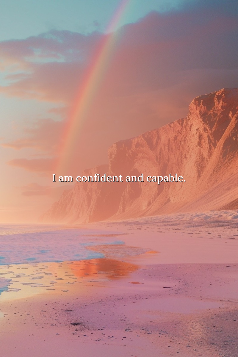 I am confident and capable.