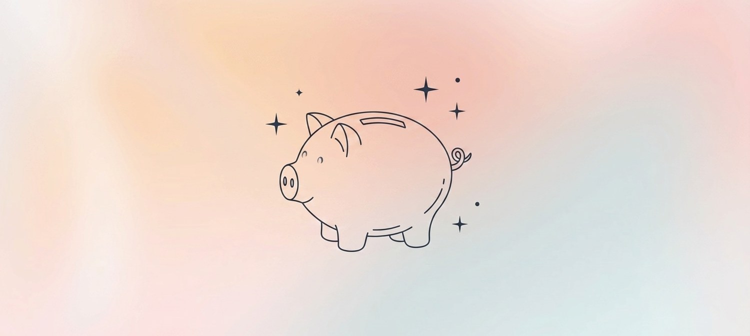 Illustration of piggy bank