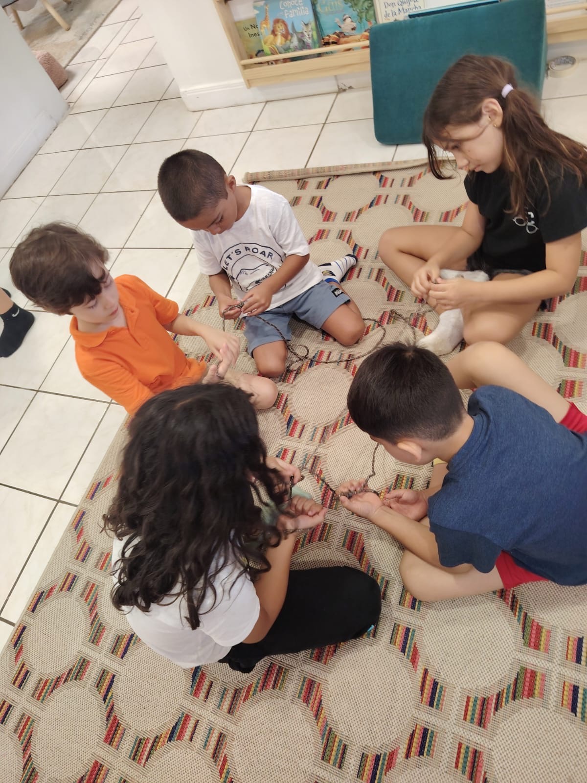 Kids learning at Acton