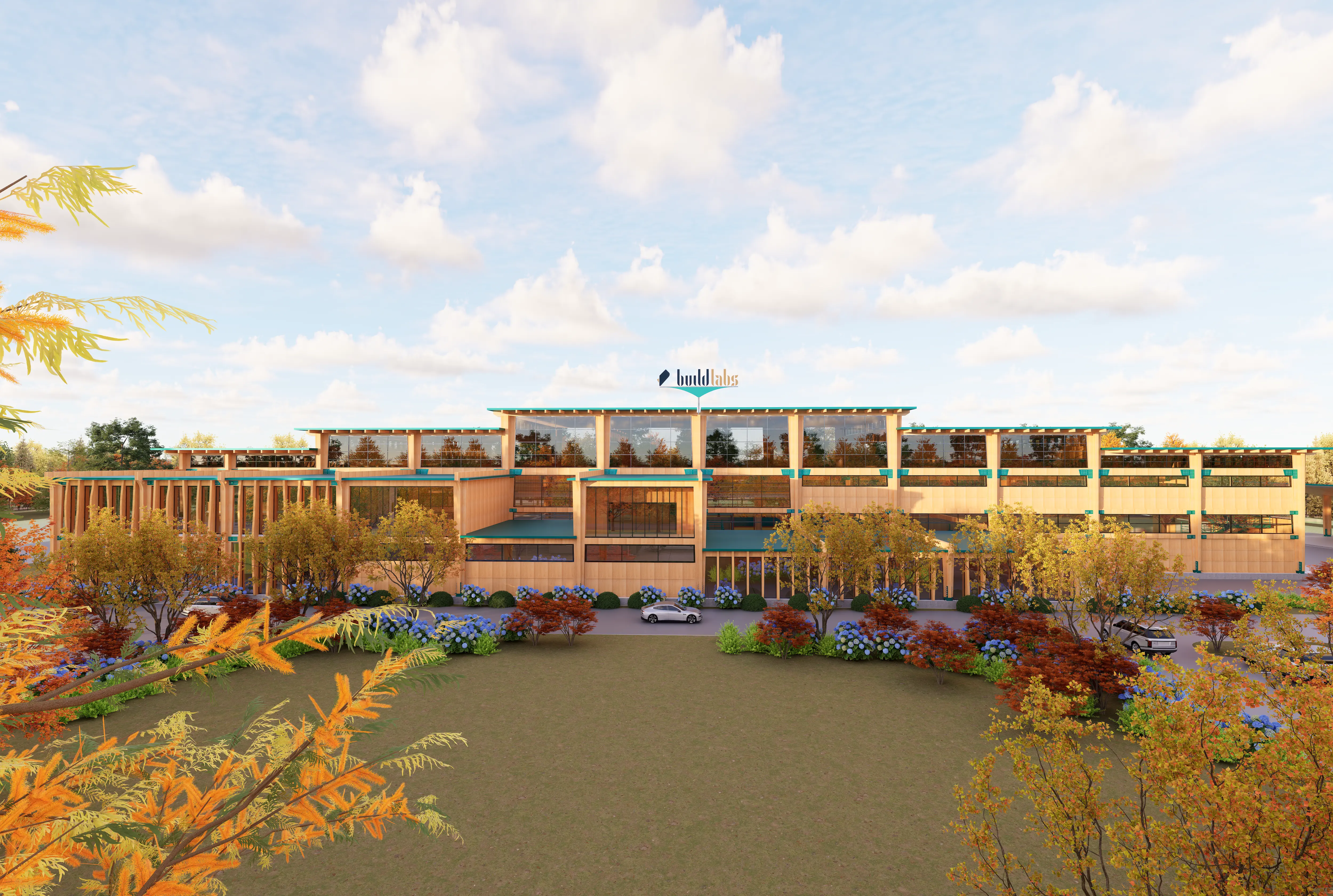 BuildLabs multi-family housing site plan and building design