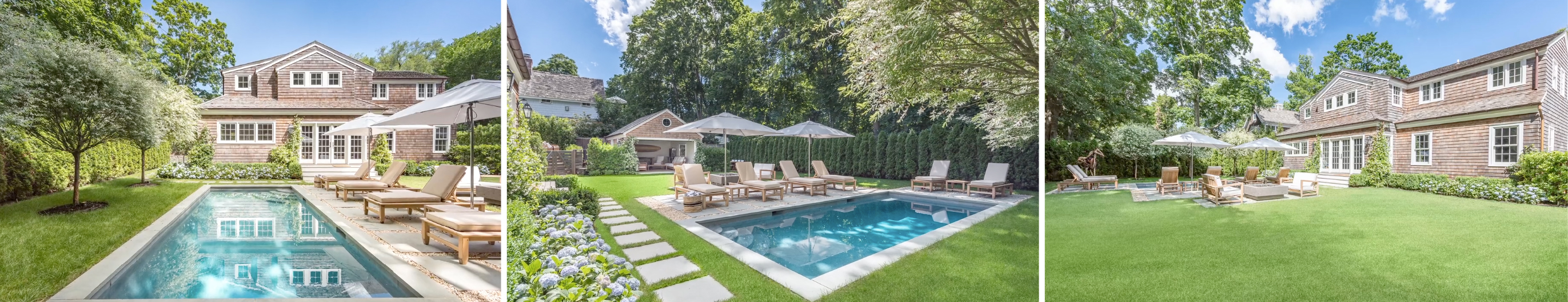Hamptons Outdoor Living Space Design