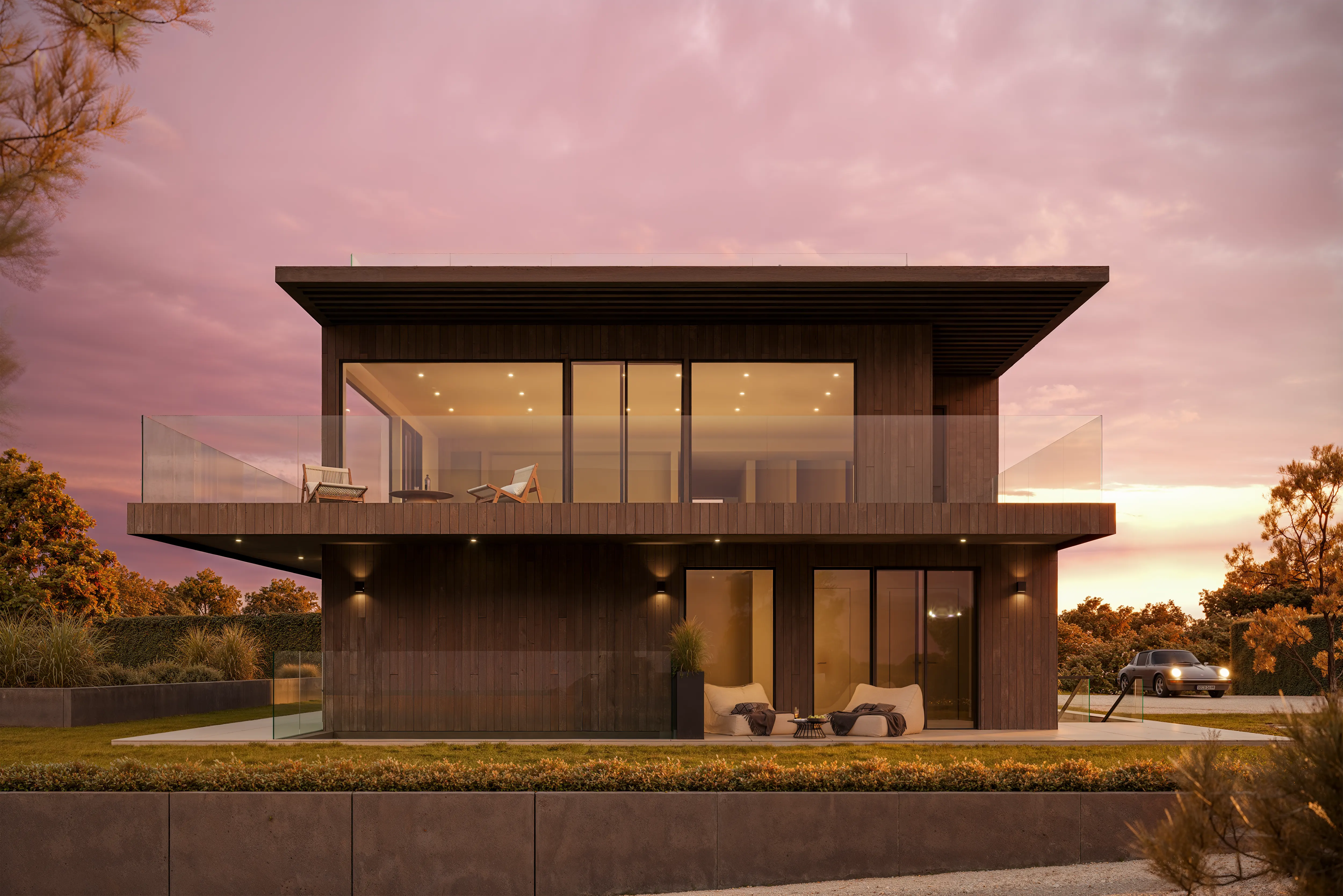 Main House construction in Montauk NY