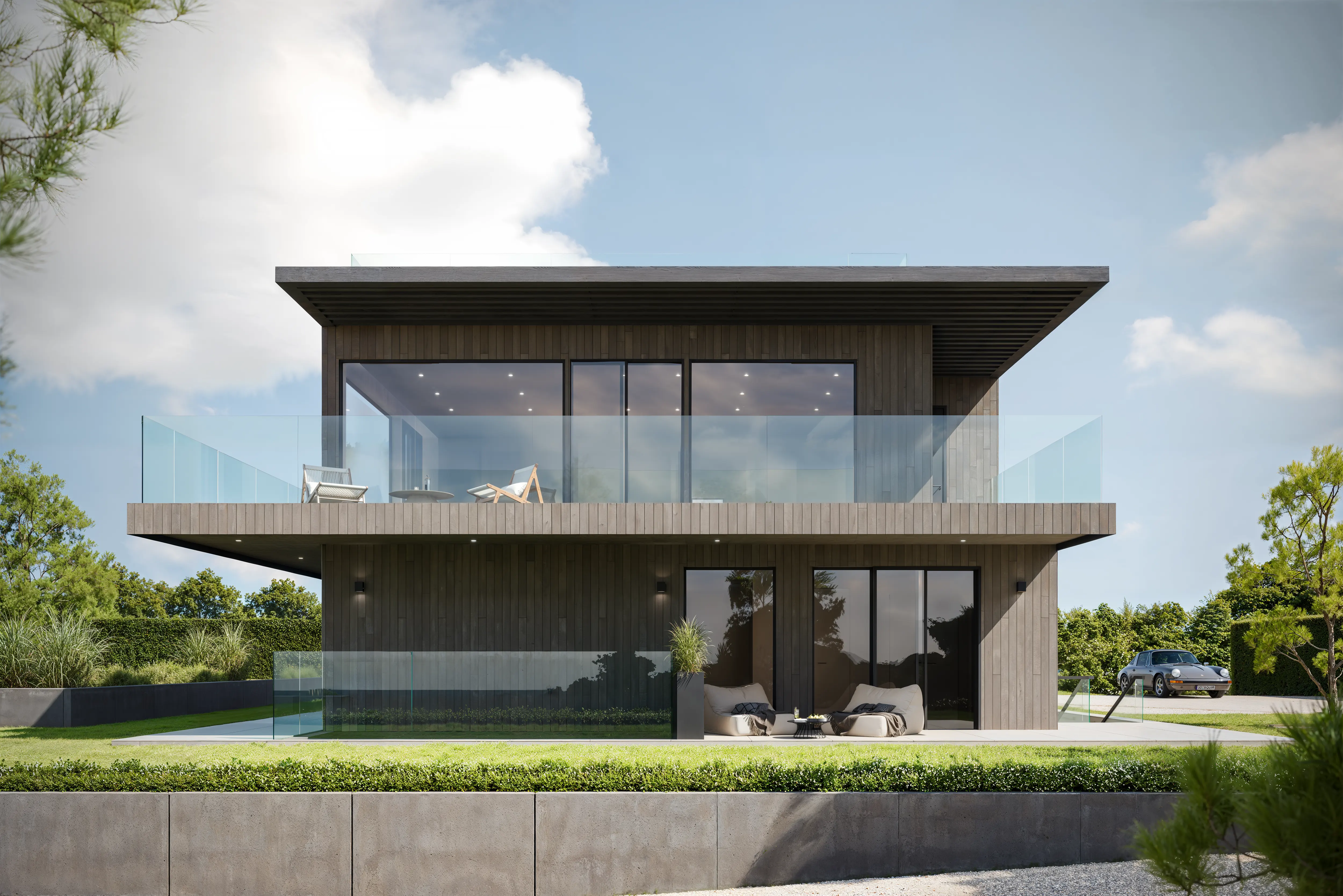 2,521 Square Footage Main House construction