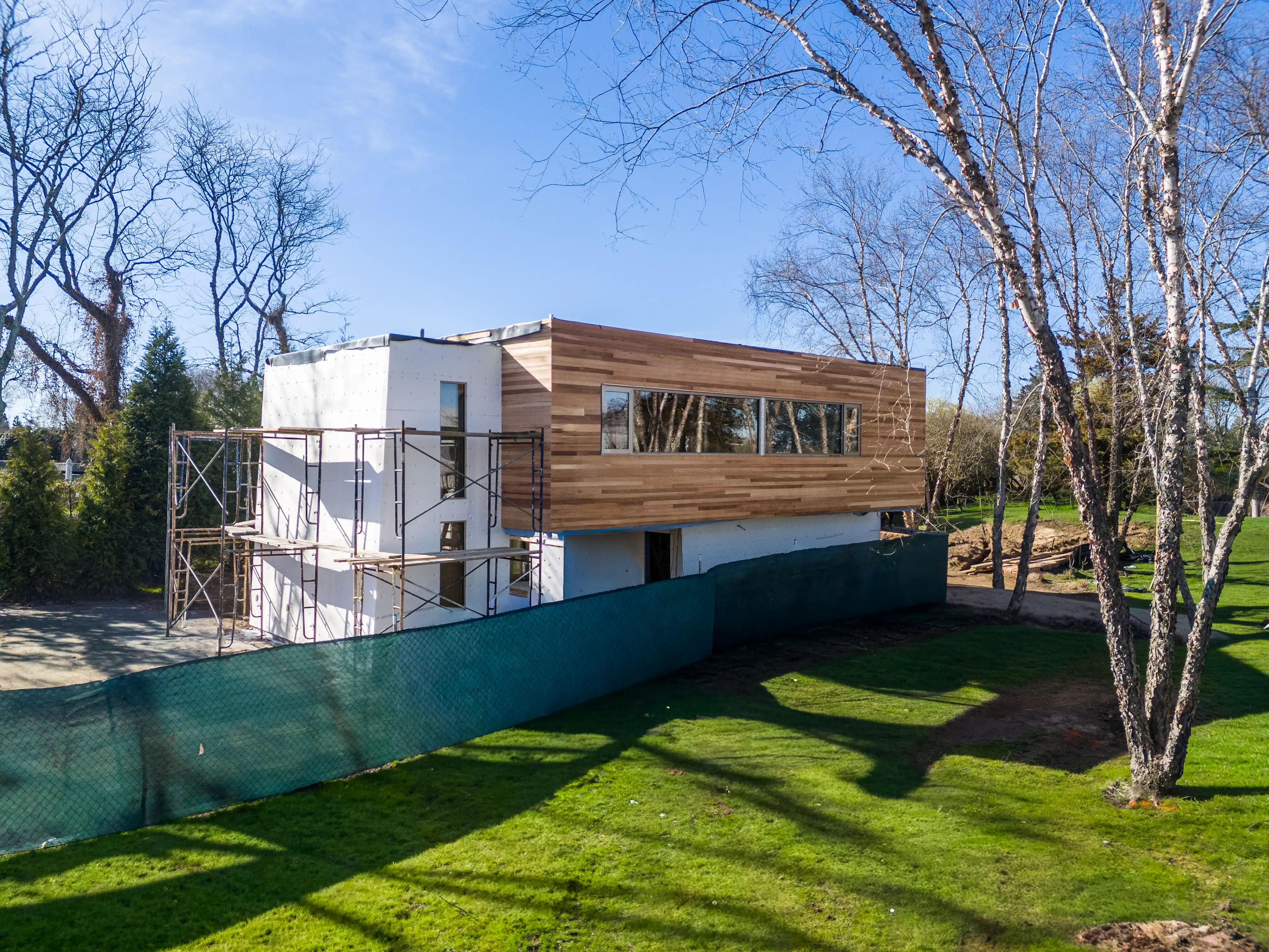 Tiny Home ADU guest flex build exterior progress