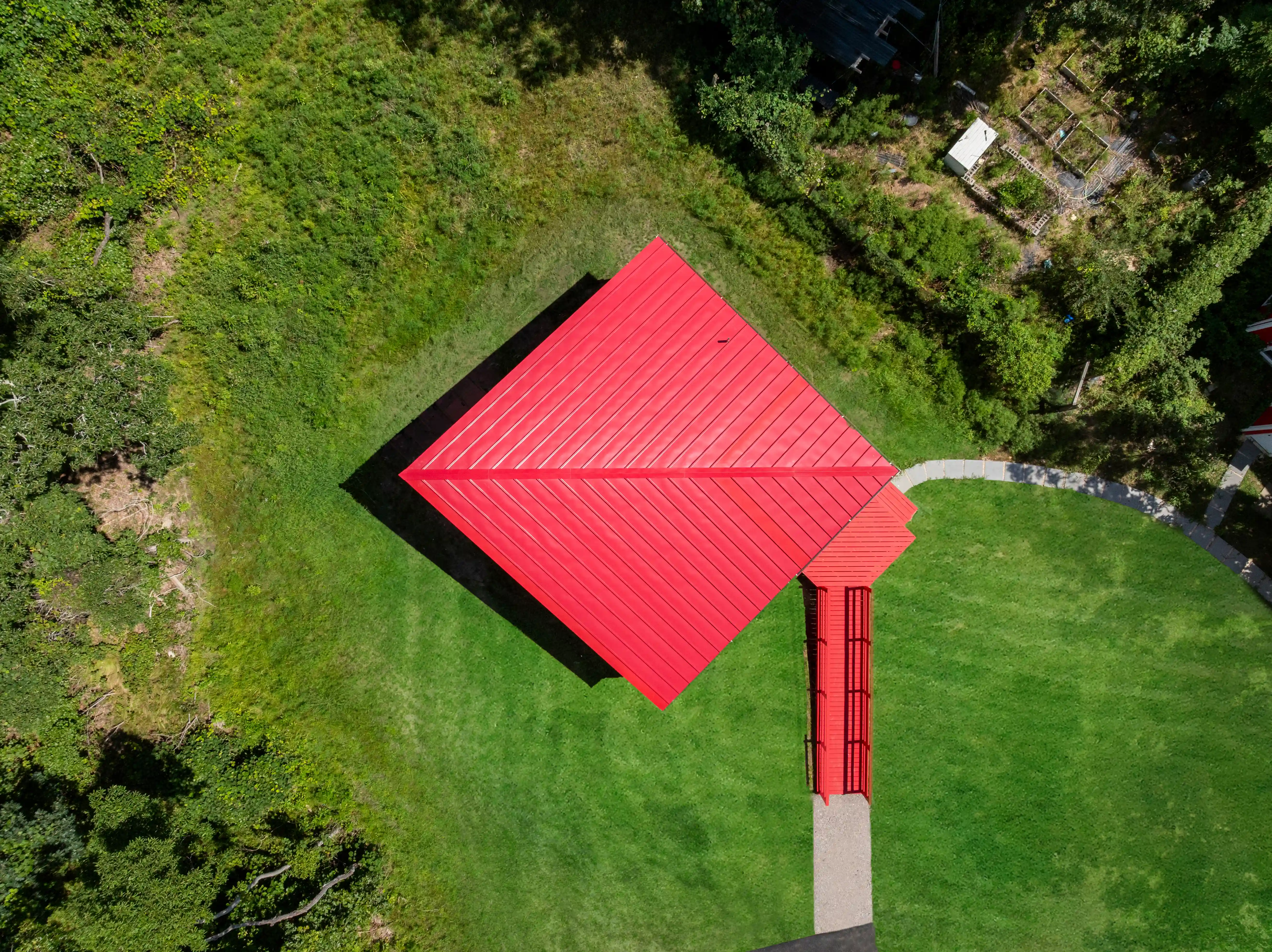 Top view of Ma’s House in Southampton