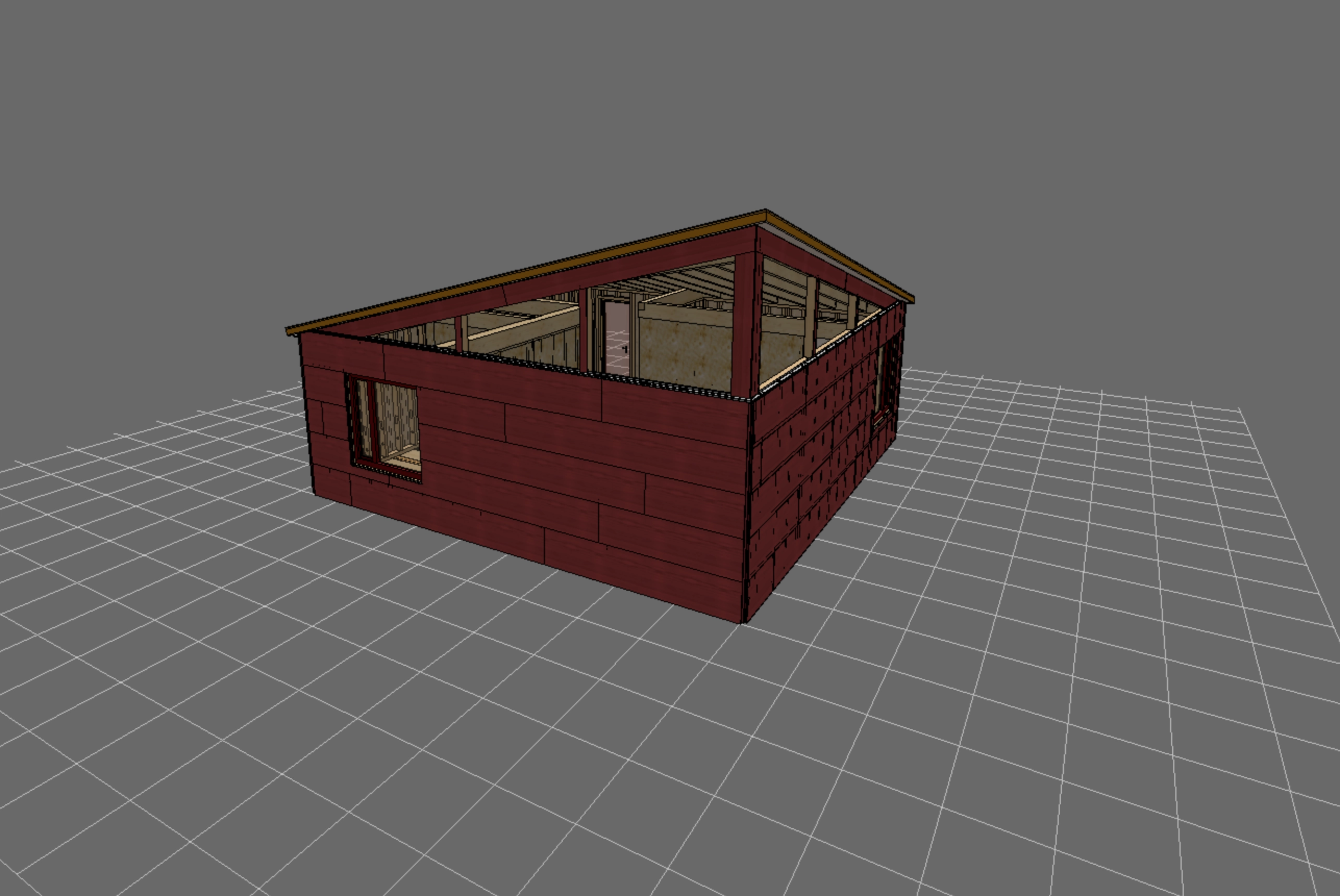 Architectural design model of Ma’s House