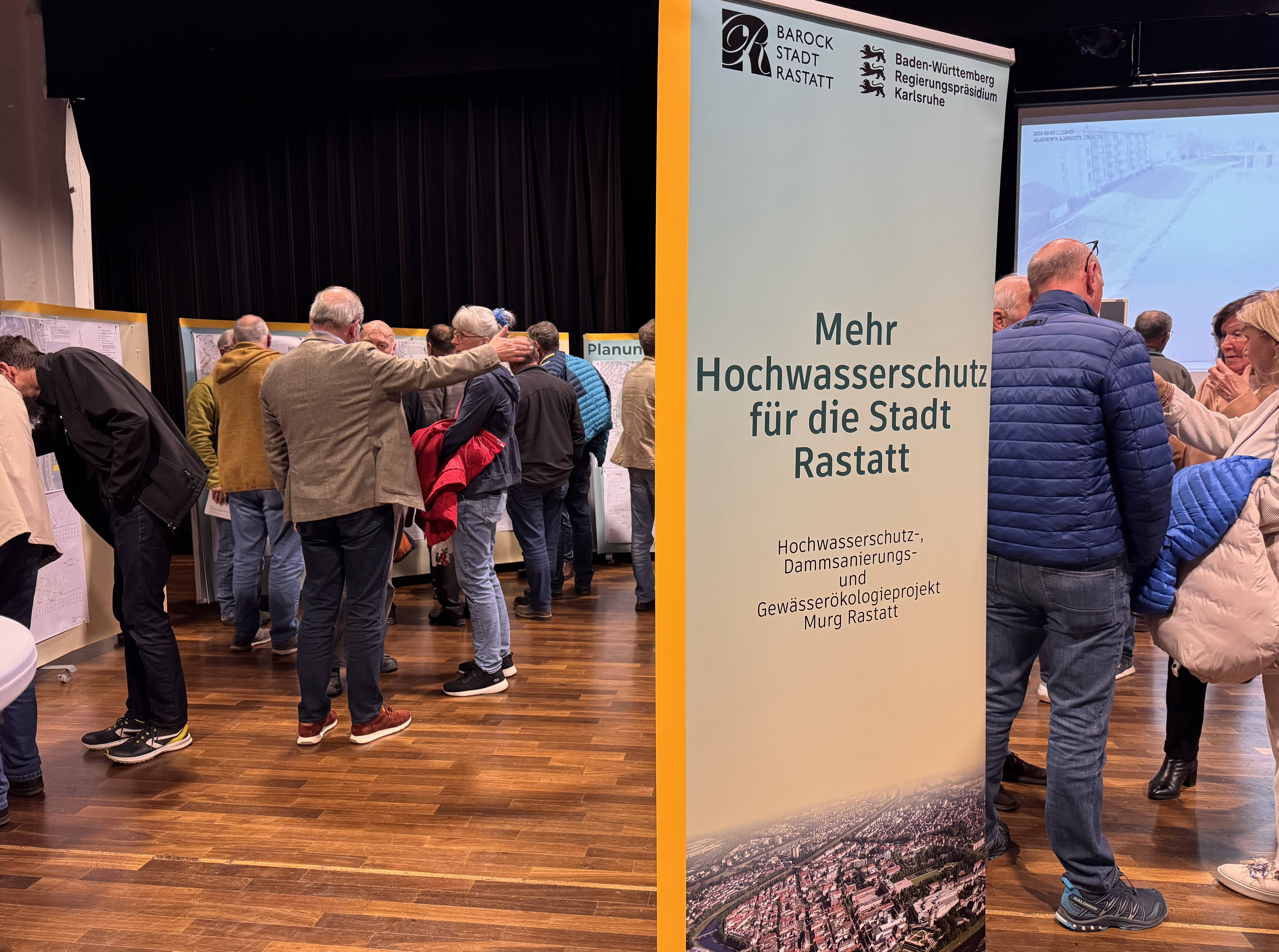 Hochwasserschutz in Rastatt