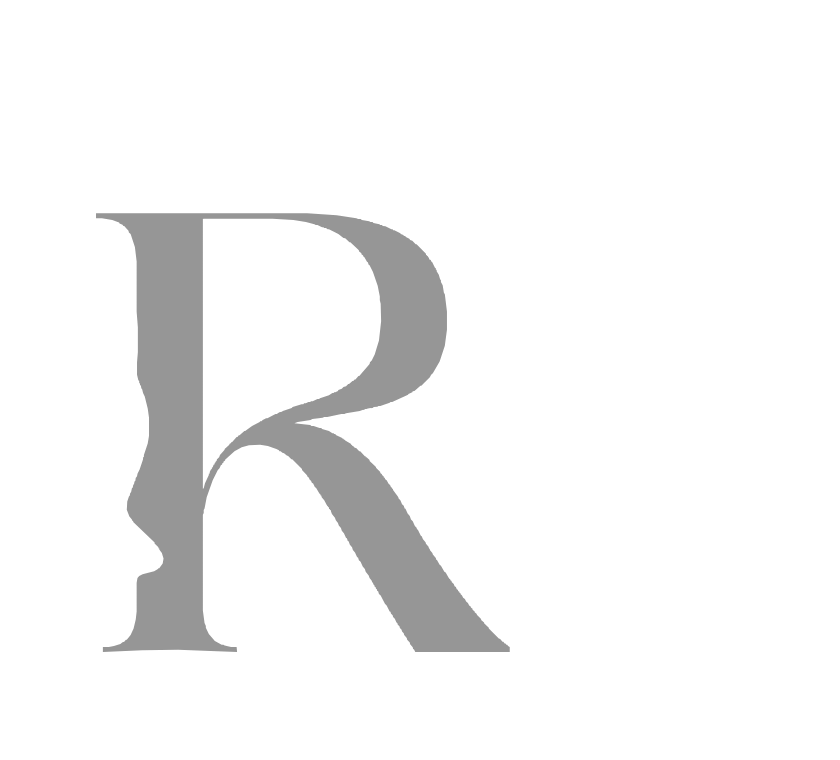 Robust Art logo — RA monogram