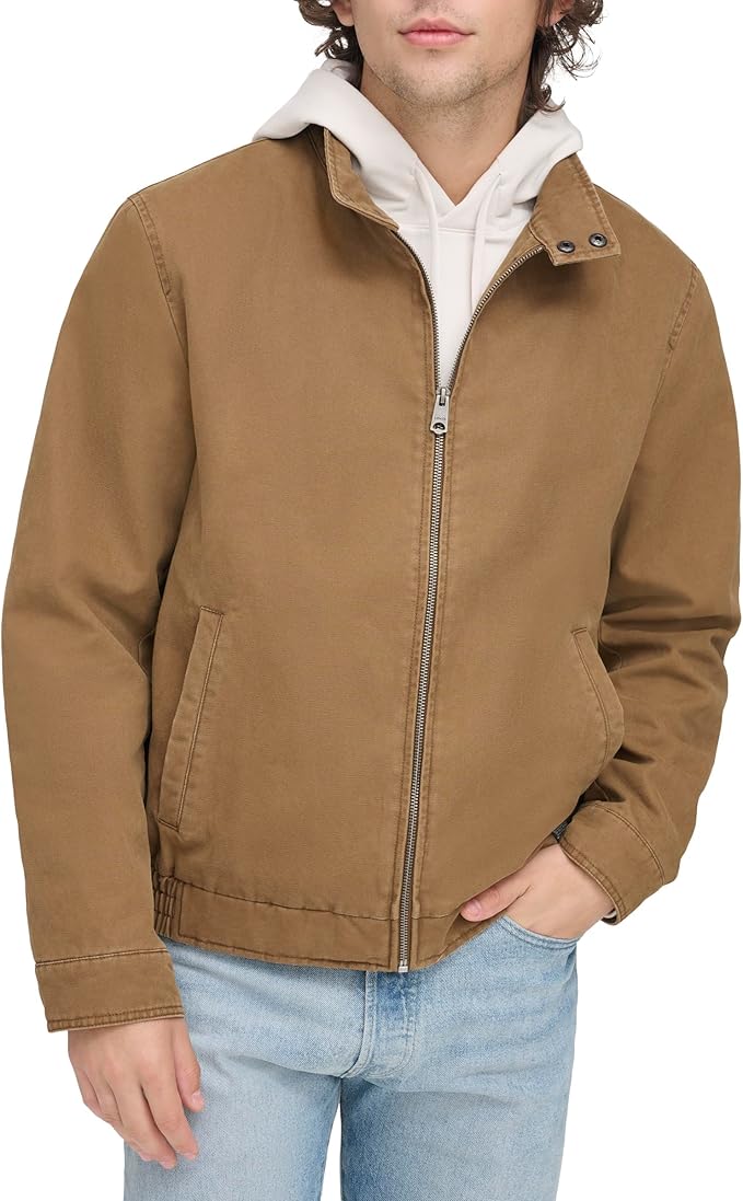 Levi's Men's Cotton Canvas Harrington Jacket