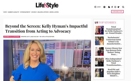 Kelly Hyman - Life & Style Magazine
