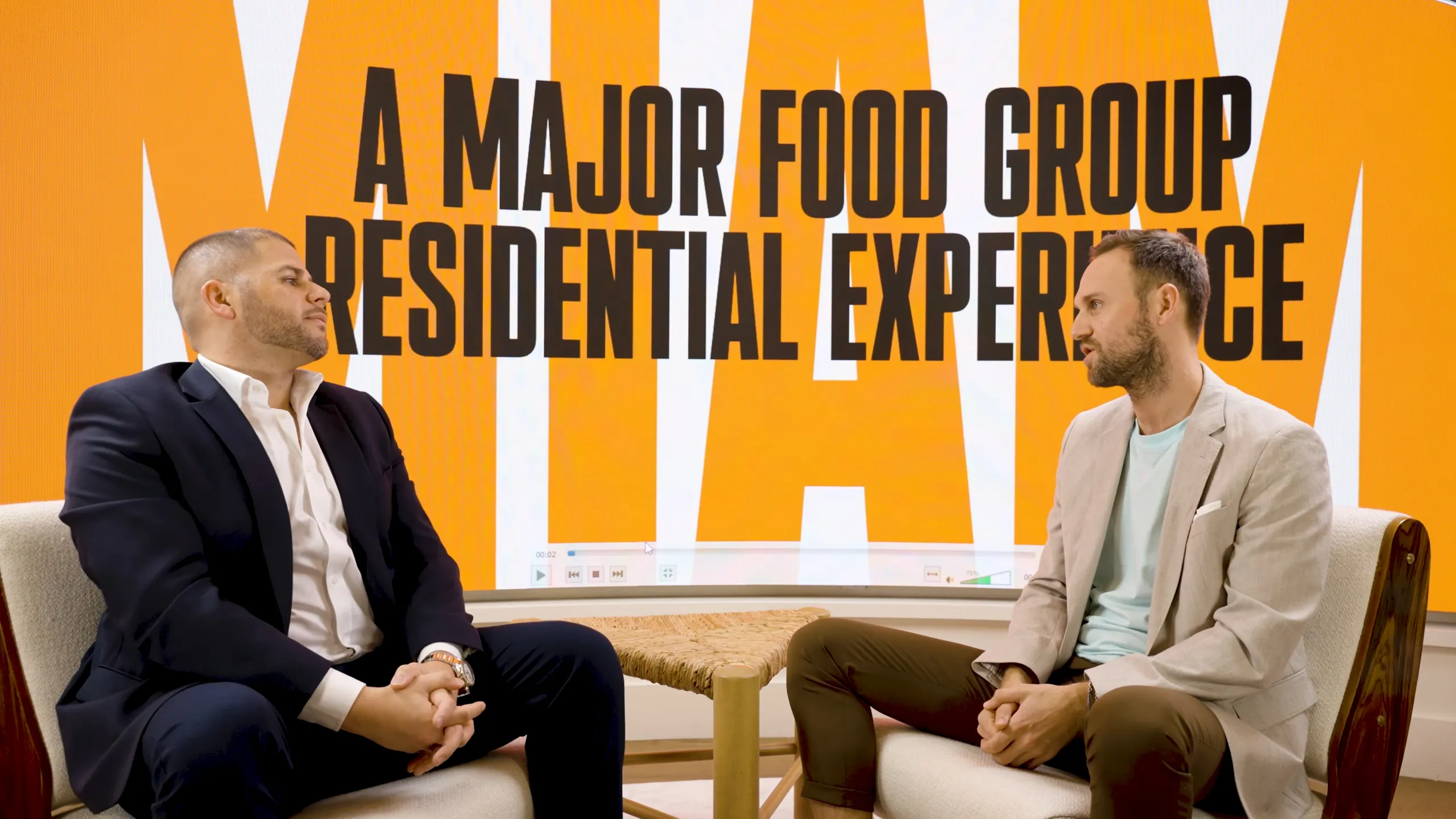 Interview for Villa Miami, a Major Food Group residential experience