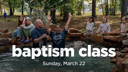 Baptism Class