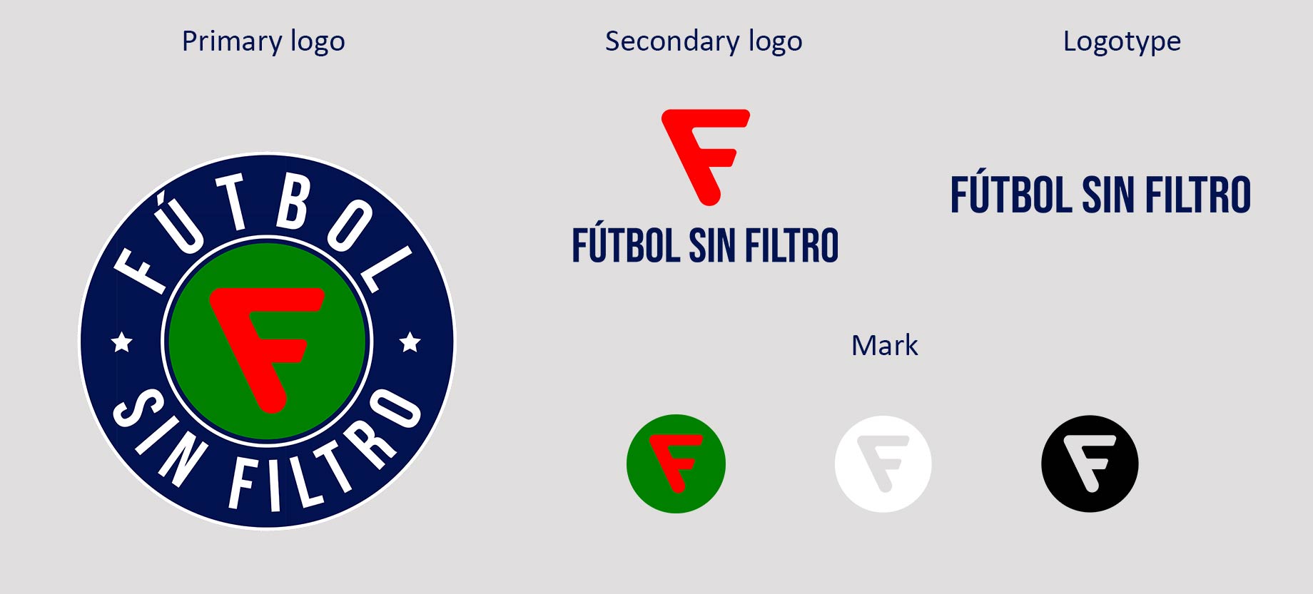 All different type of logo