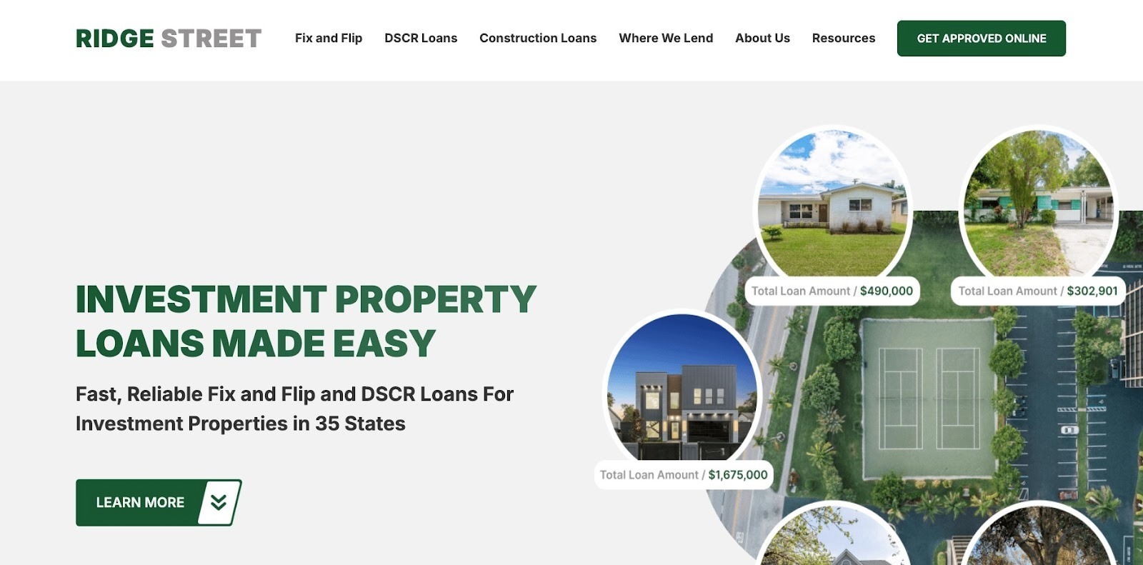 Ridge Street Capital Home Page