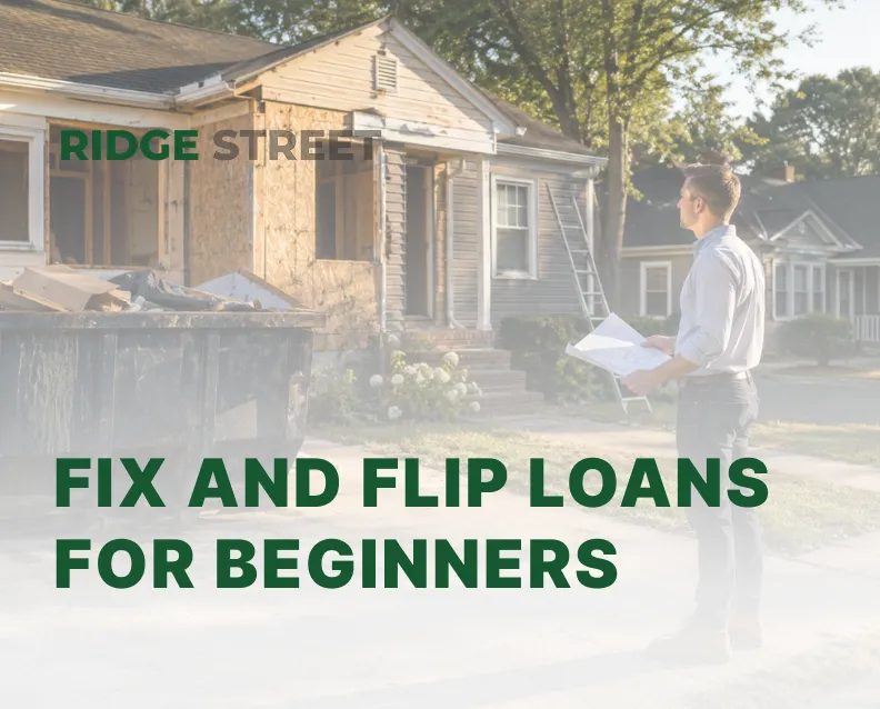fix and flip loans for beginners cover
