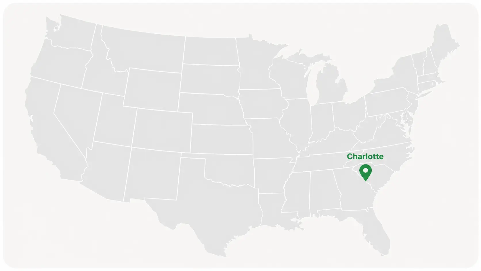 Best Real Estate Markets for Flipping Houses Map - Charlotte