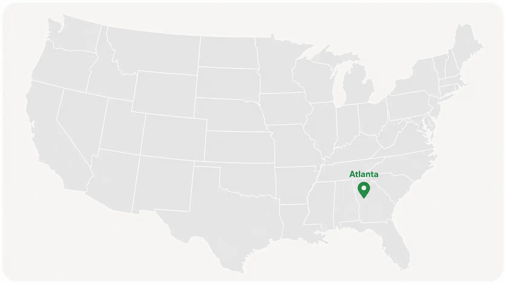 Best Real Estate Markets for Flipping Houses Map - Atlanta
