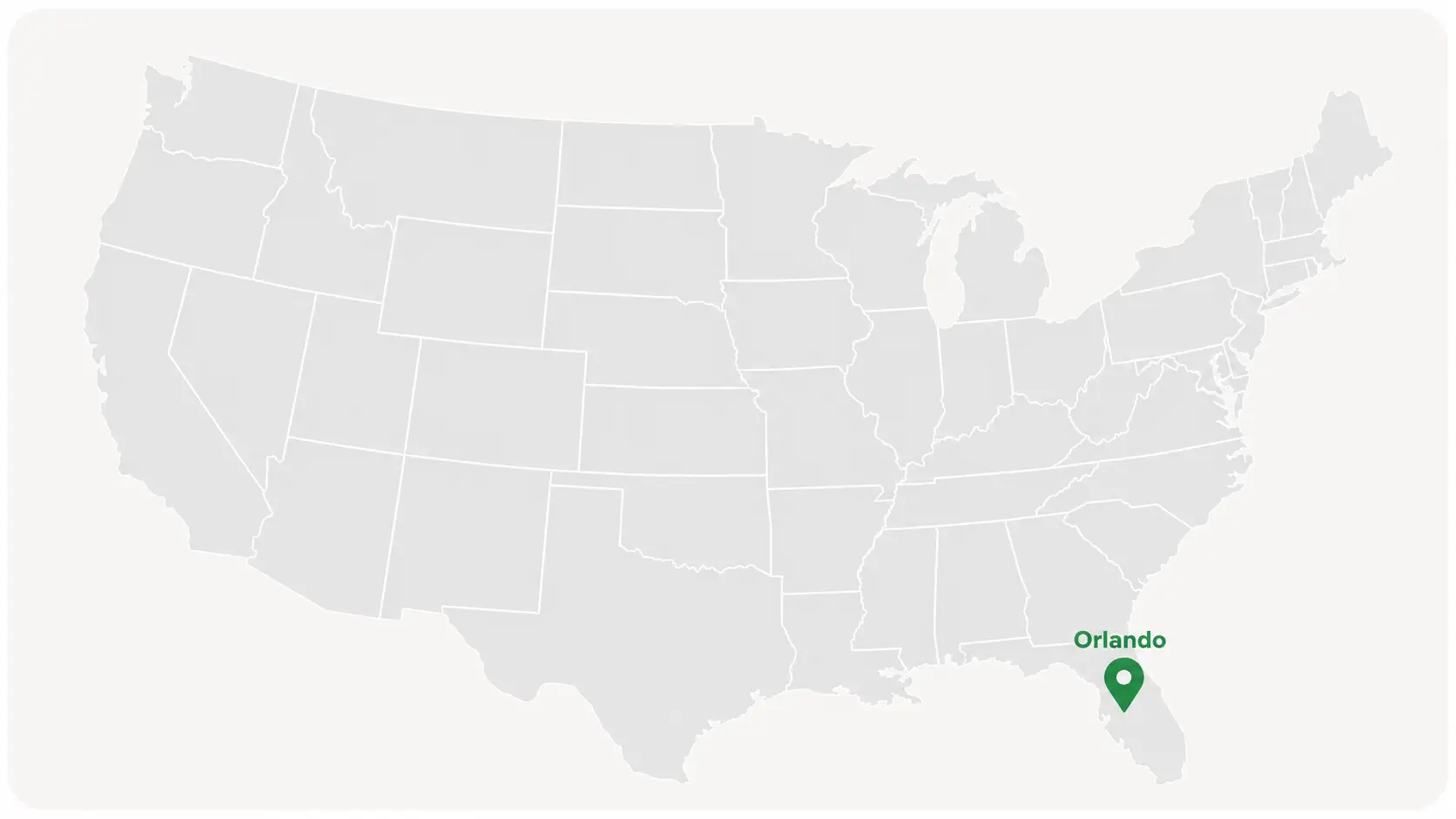Best Real Estate Markets for Flipping Houses Map - Orlando