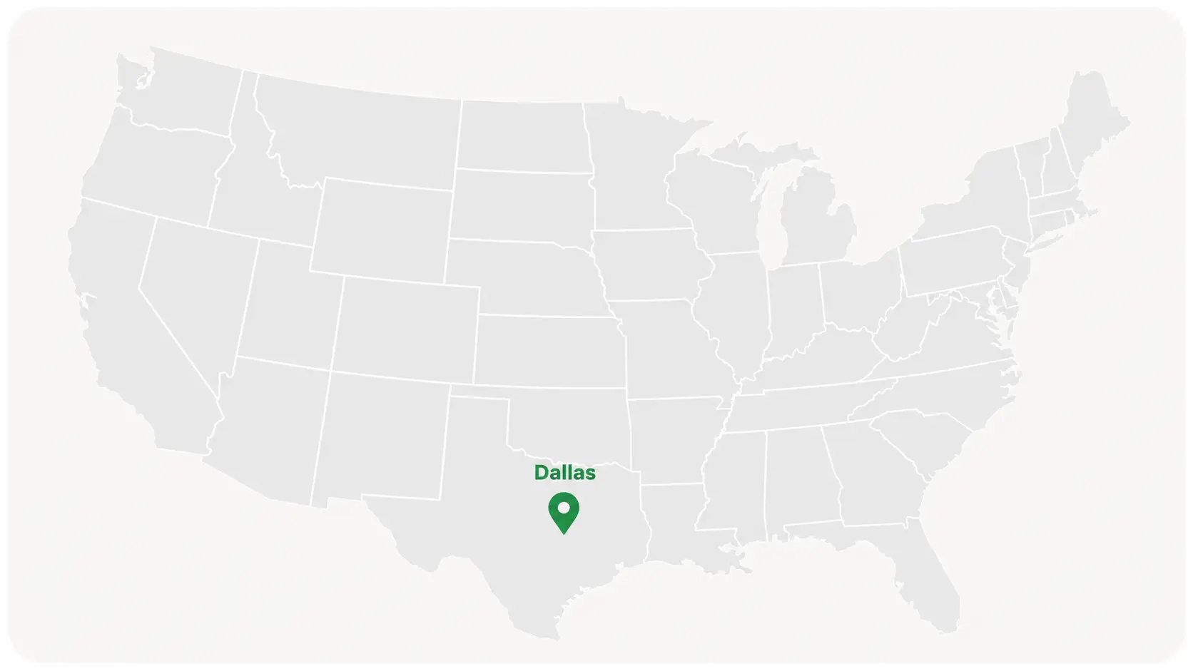 Best Real Estate Markets for Flipping Houses Map - Dallas