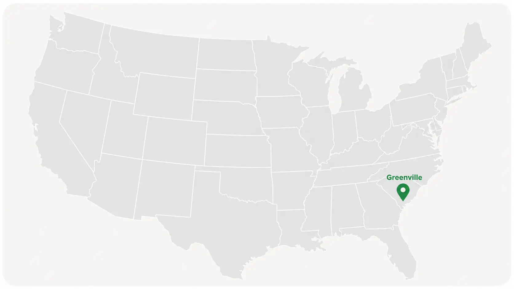 Best Real Estate Markets for Flipping Houses Map - Greenville