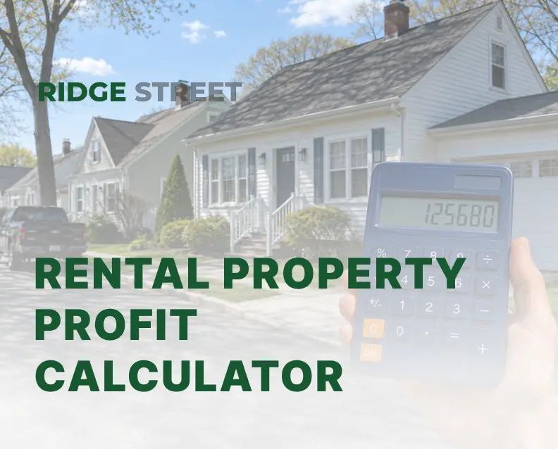 Rental Property Profit Calculator Cover
