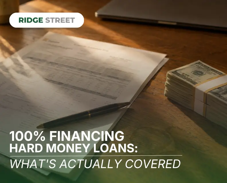 Hard Money Loans With 100% Financing cover