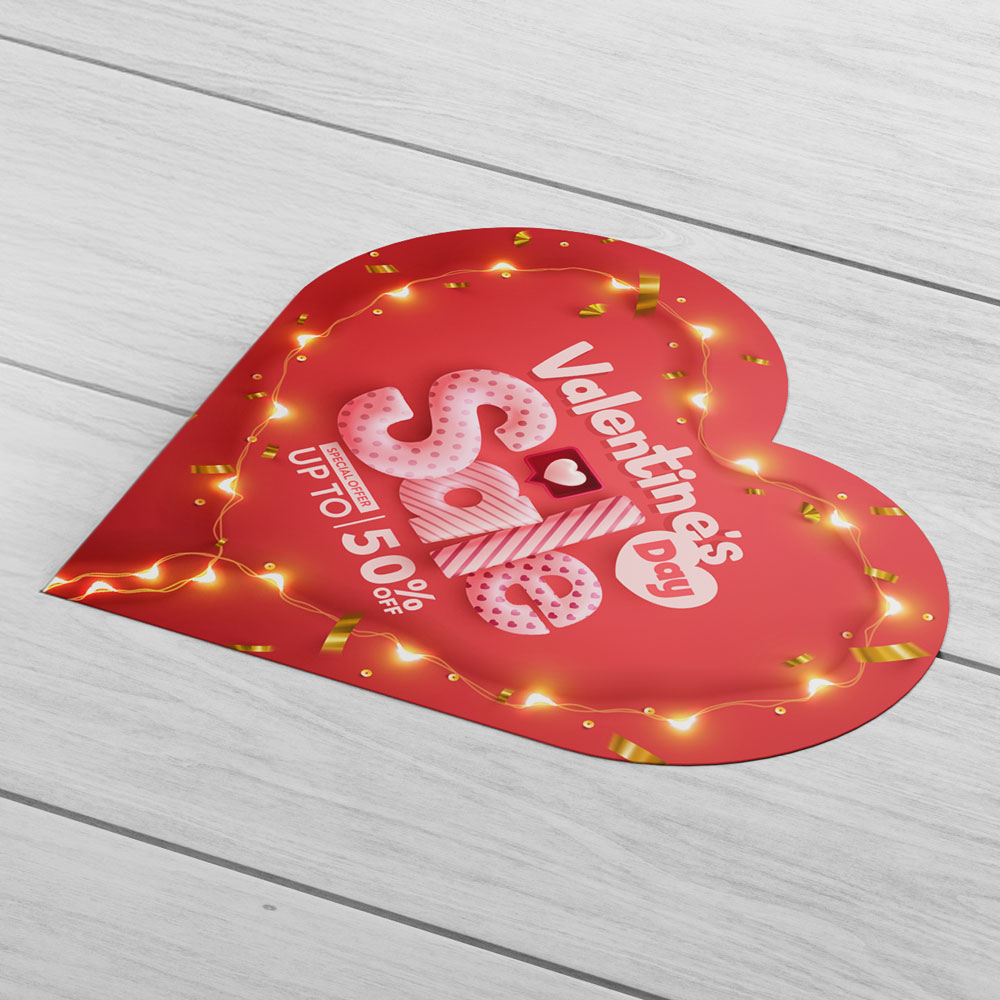 Custom Shape Flyers