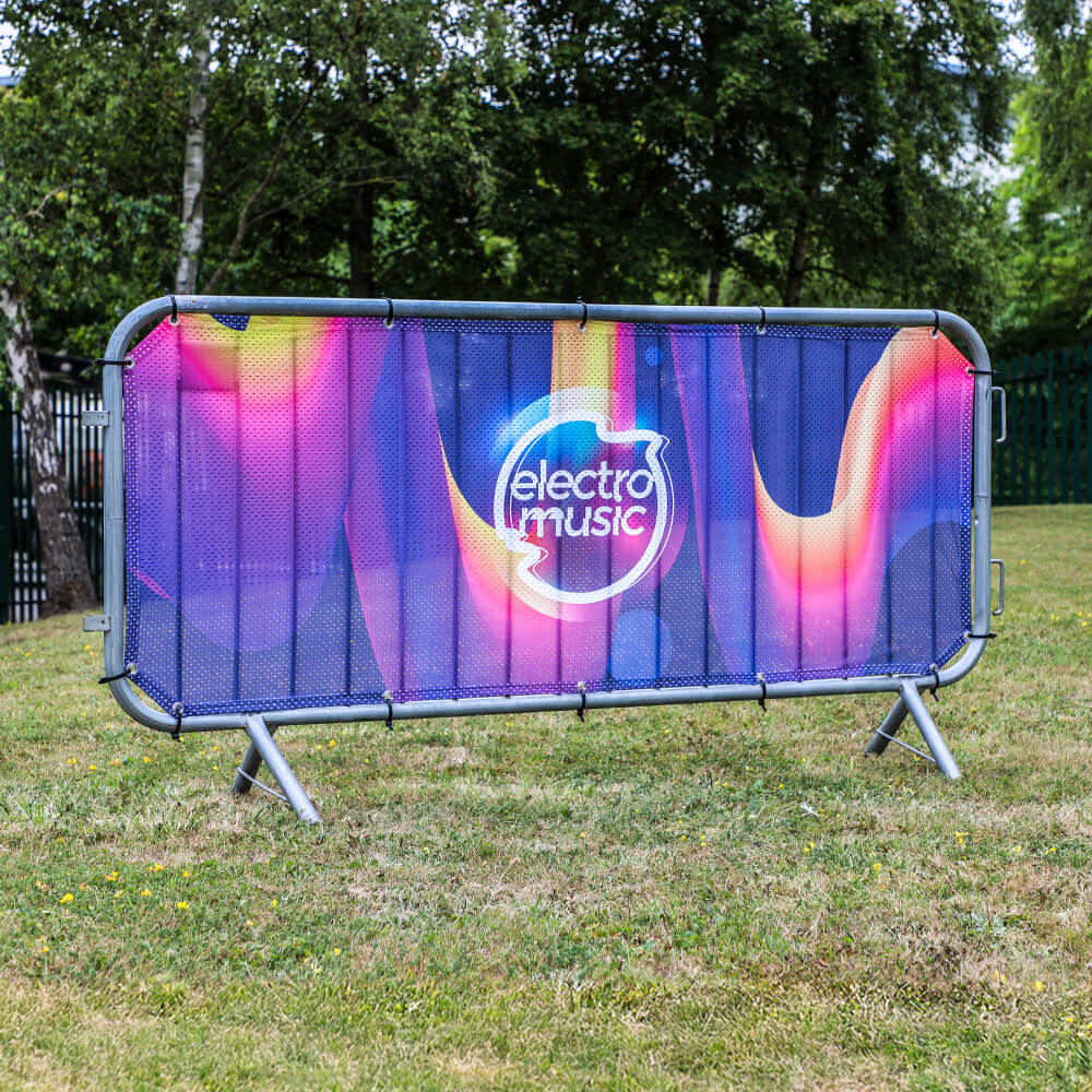 Crowd Barrier Covers