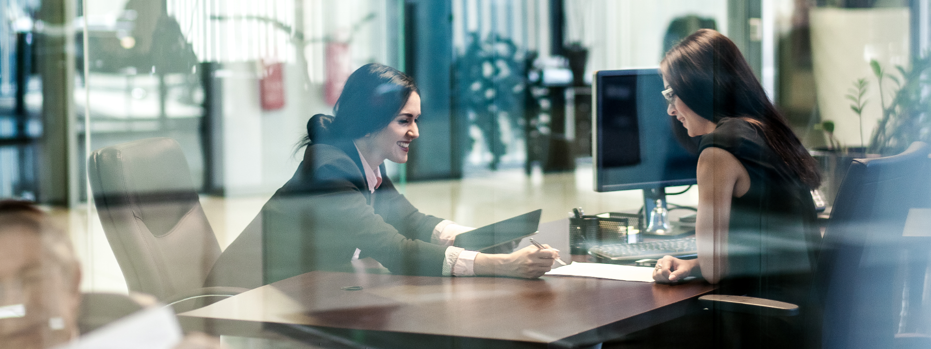 Business meeting of a company management