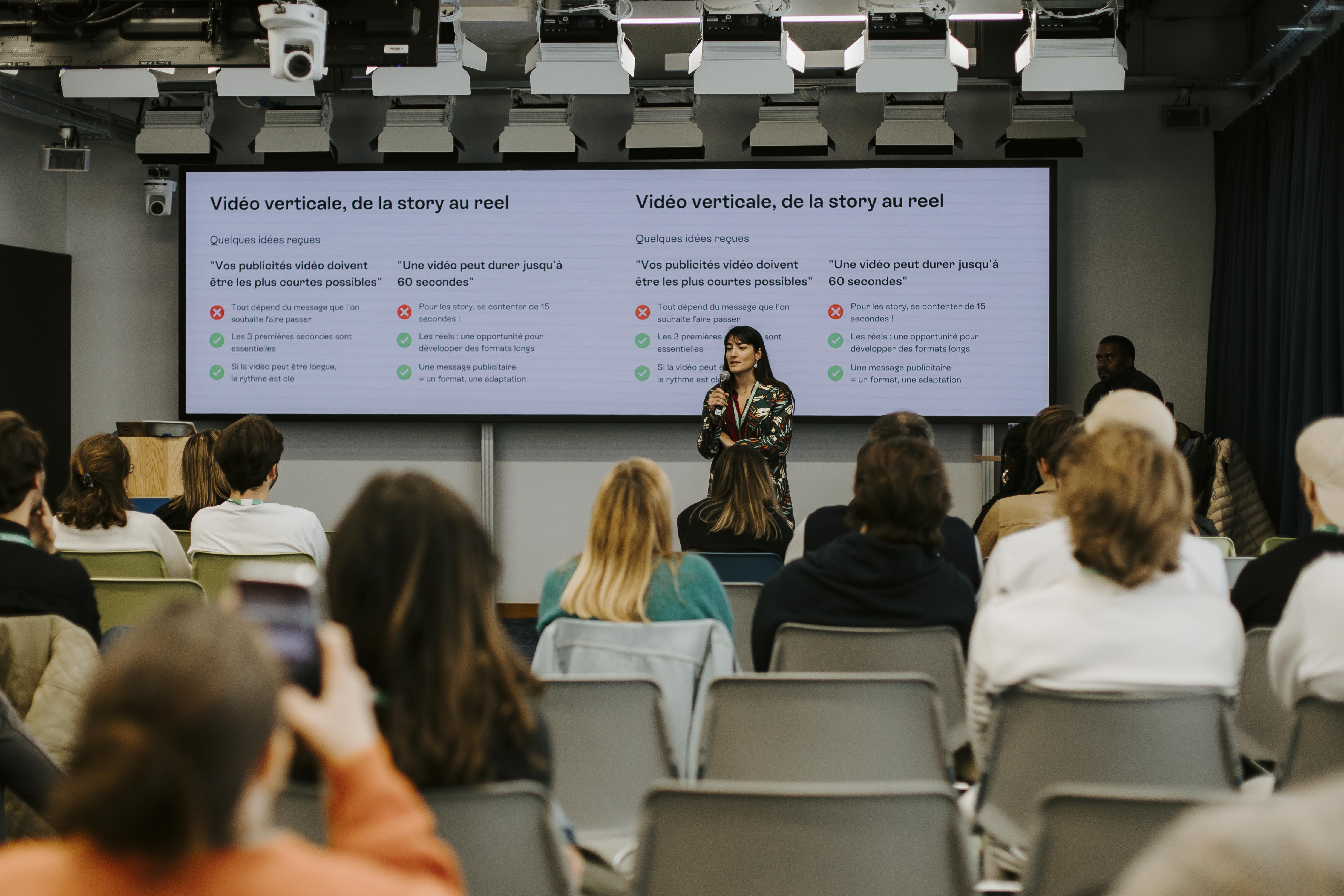 Nous livrons des créas pensées pour tenir l'attention