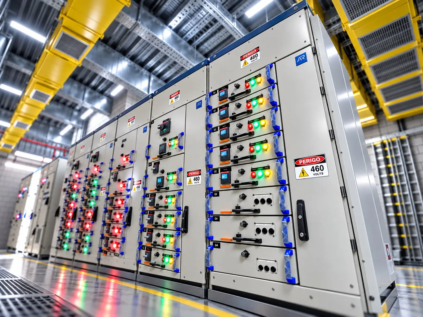 CCM com sinalização e gavetas - STI Electric