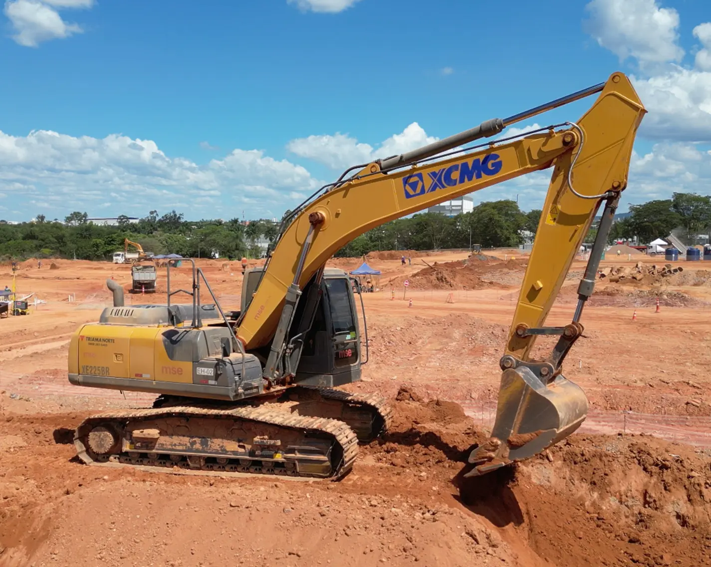 Equipamentos e frota MSE Engenharia