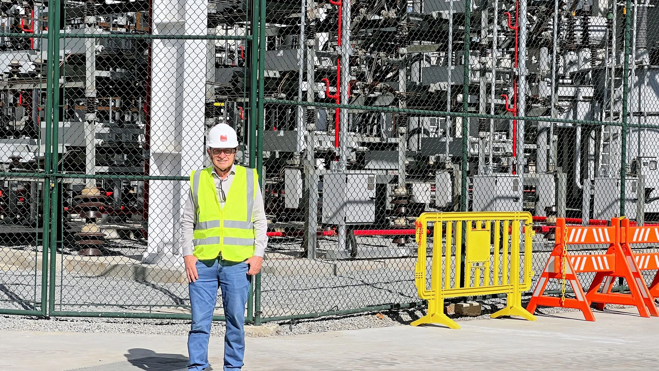 Obra de ampliação da subestação Hitachi em Guarulhos - MSE Engenharia