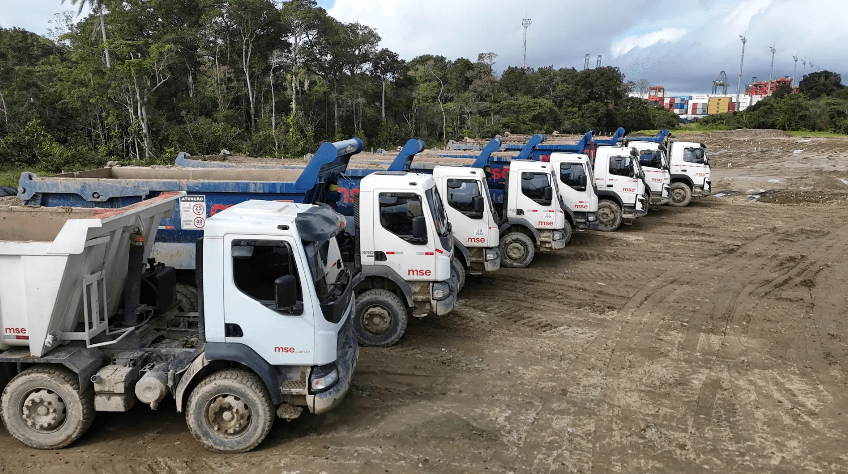 Equipamentos e frota MSE Engenharia