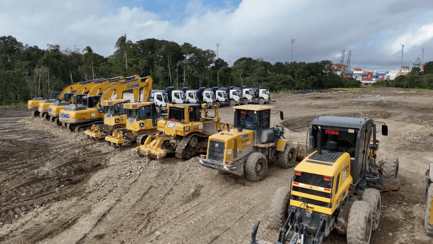 Equipamentos e frota MSE Engenharia