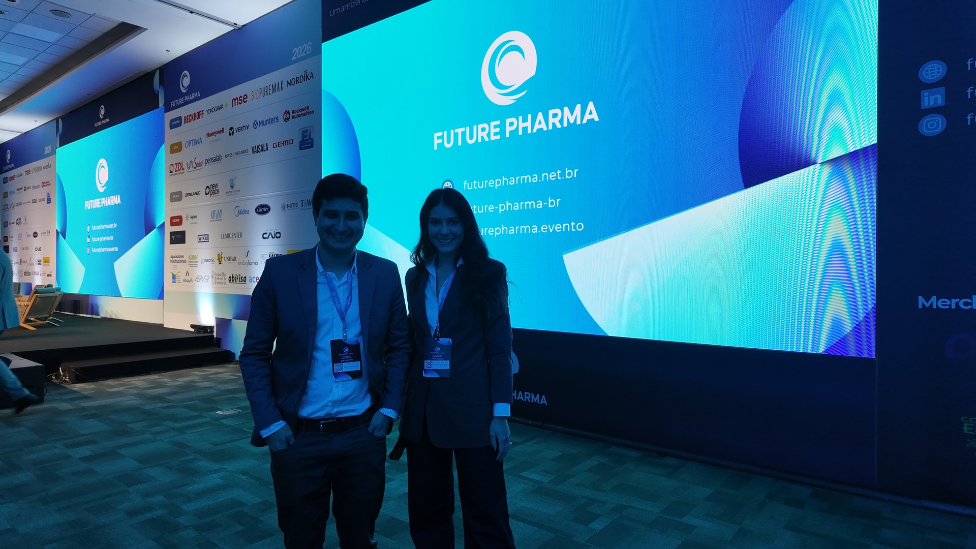 Equipe da MSE Engenharia na Future Pharma 2026