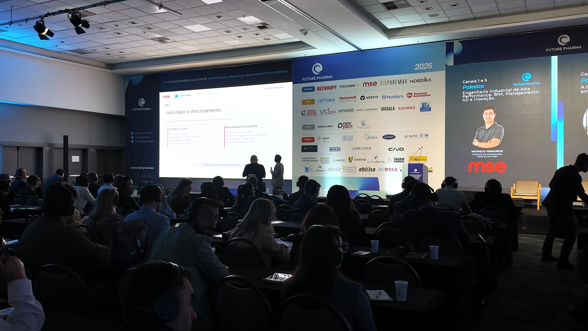 Palestra sobre BIM e planejamento 4D na indústria farmacêutica — MSE Engenharia
