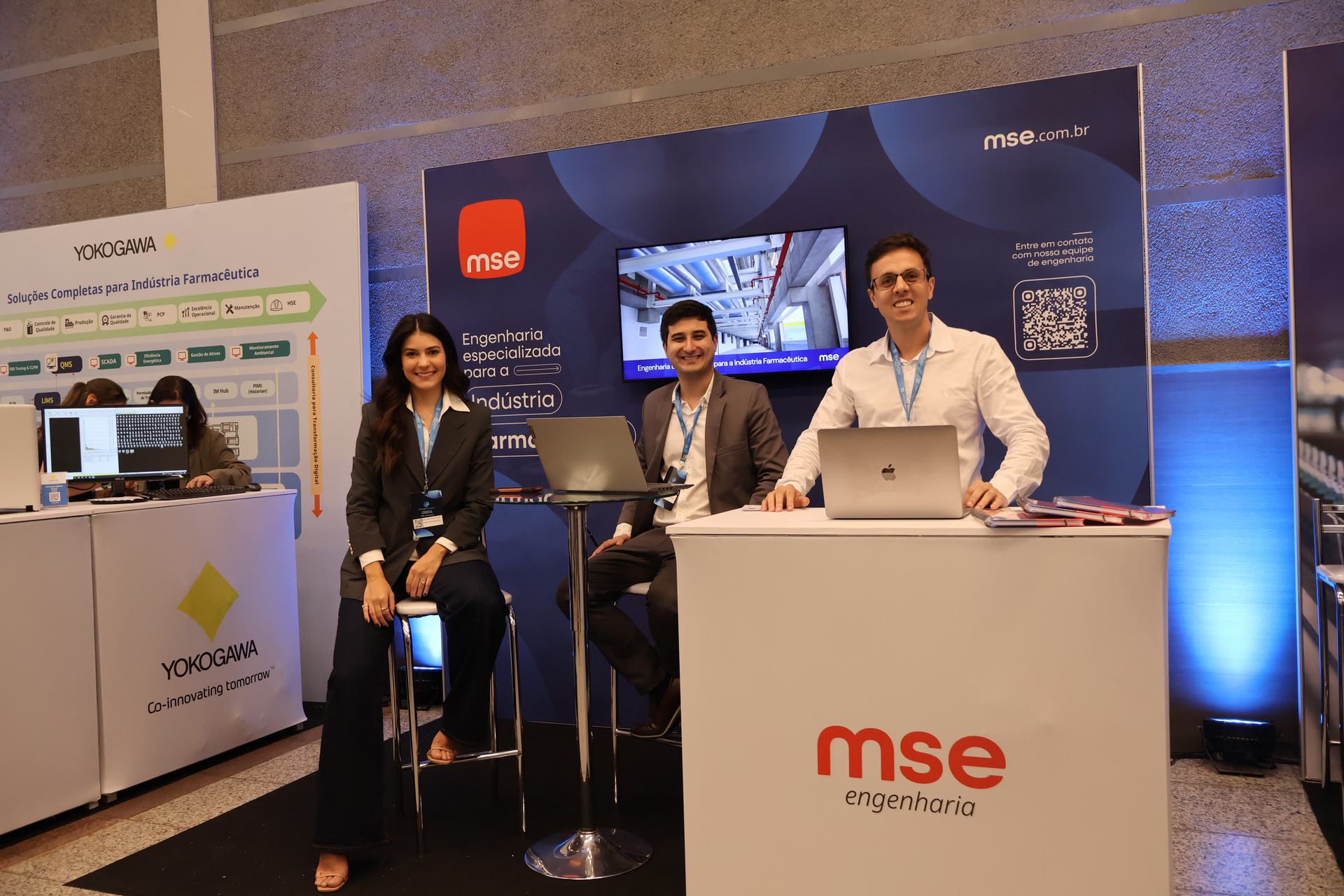 Estande da MSE Engenharia na Future Pharma 2026
