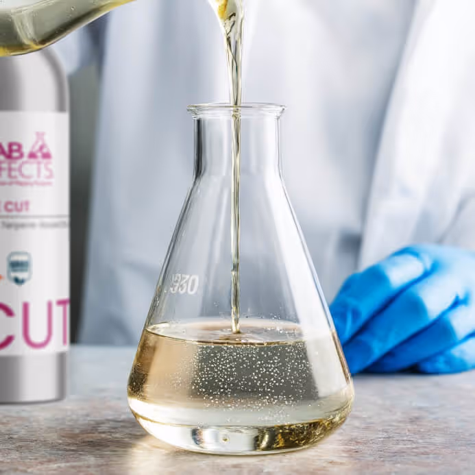The Base Carrier Oil Pouring Into Glass