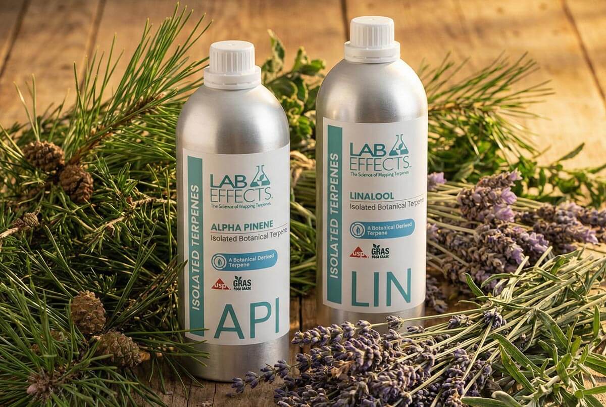 What Are Terpenes Isolated Linalool and Alpha Pinene
