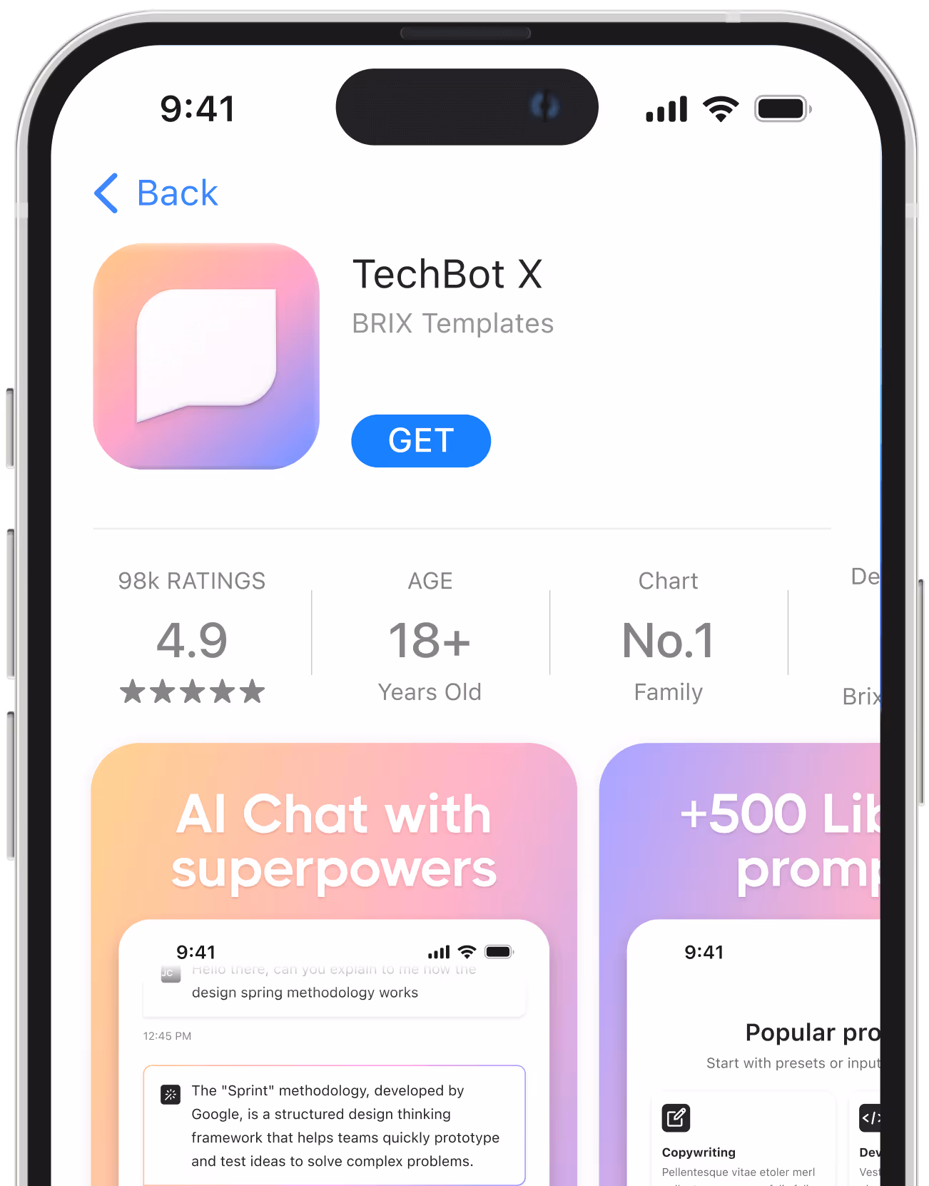 Get Notified When We Launch Image - Techbot X Webflow Template