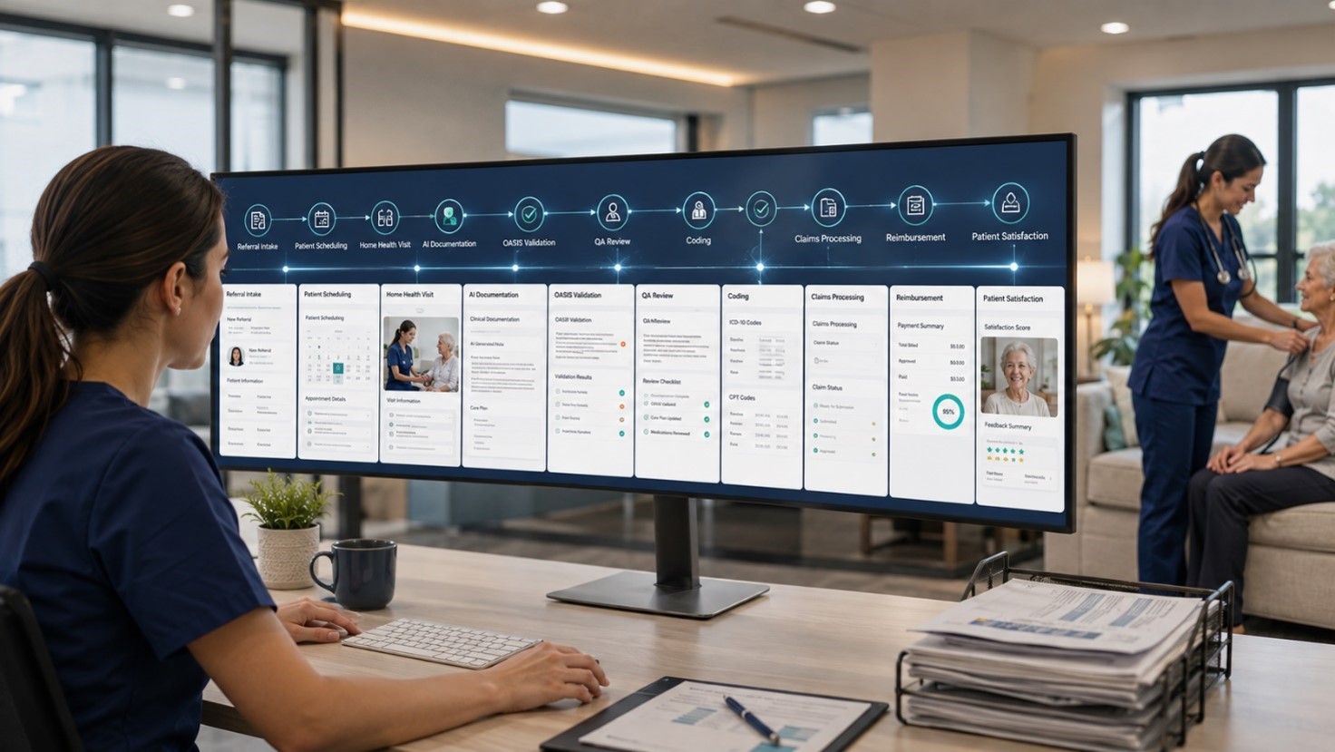 end-to-end AI EMR for skilled home health