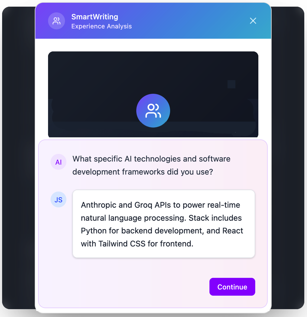 Jobflow SmartWriting questions