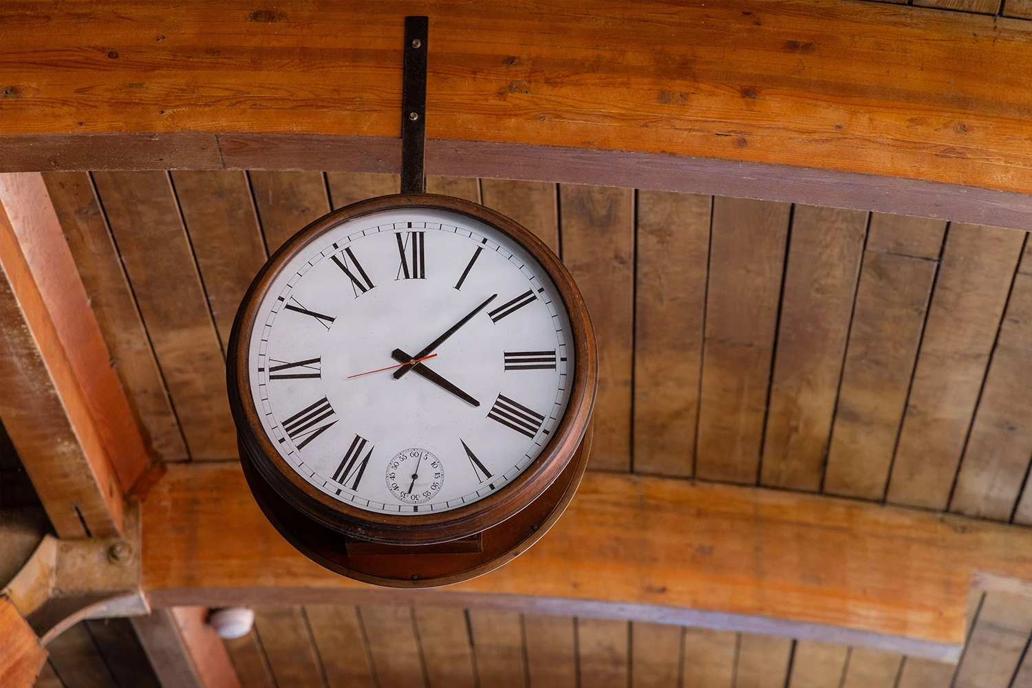 Bahnhofsuhr die tickt