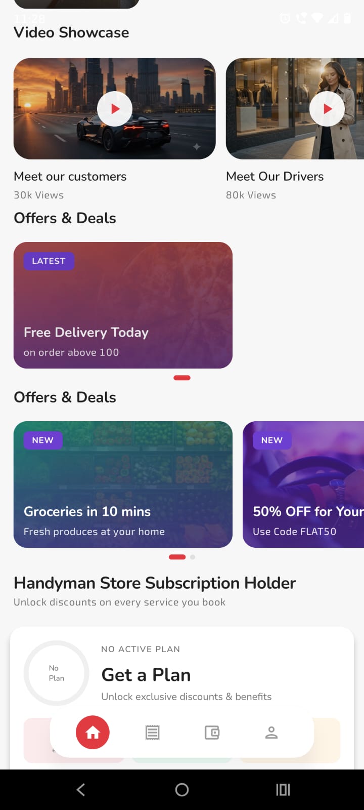 User app screen 4