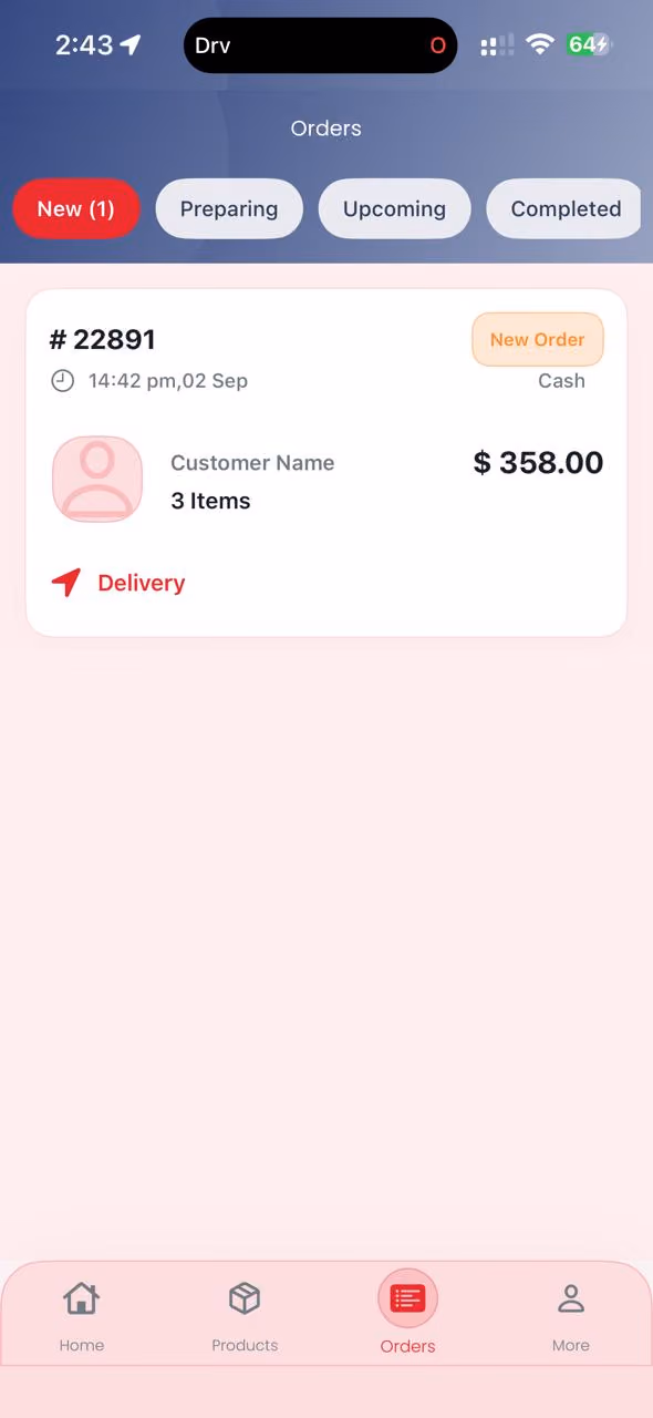 Pharmacy app screen 3