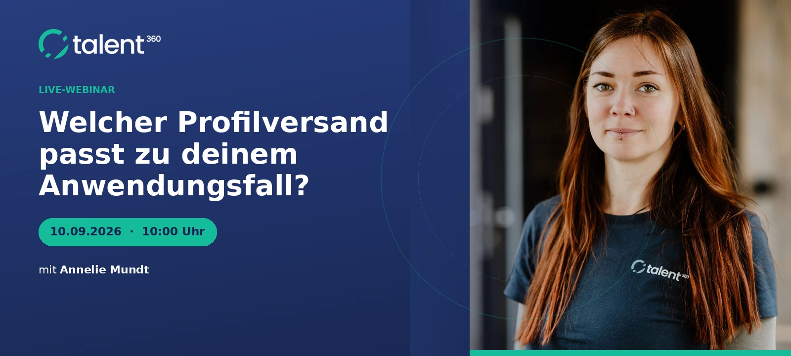 Webinar: Profilversand in talent.Flow – welcher Weg passt zu deinem Anwendungsfall?