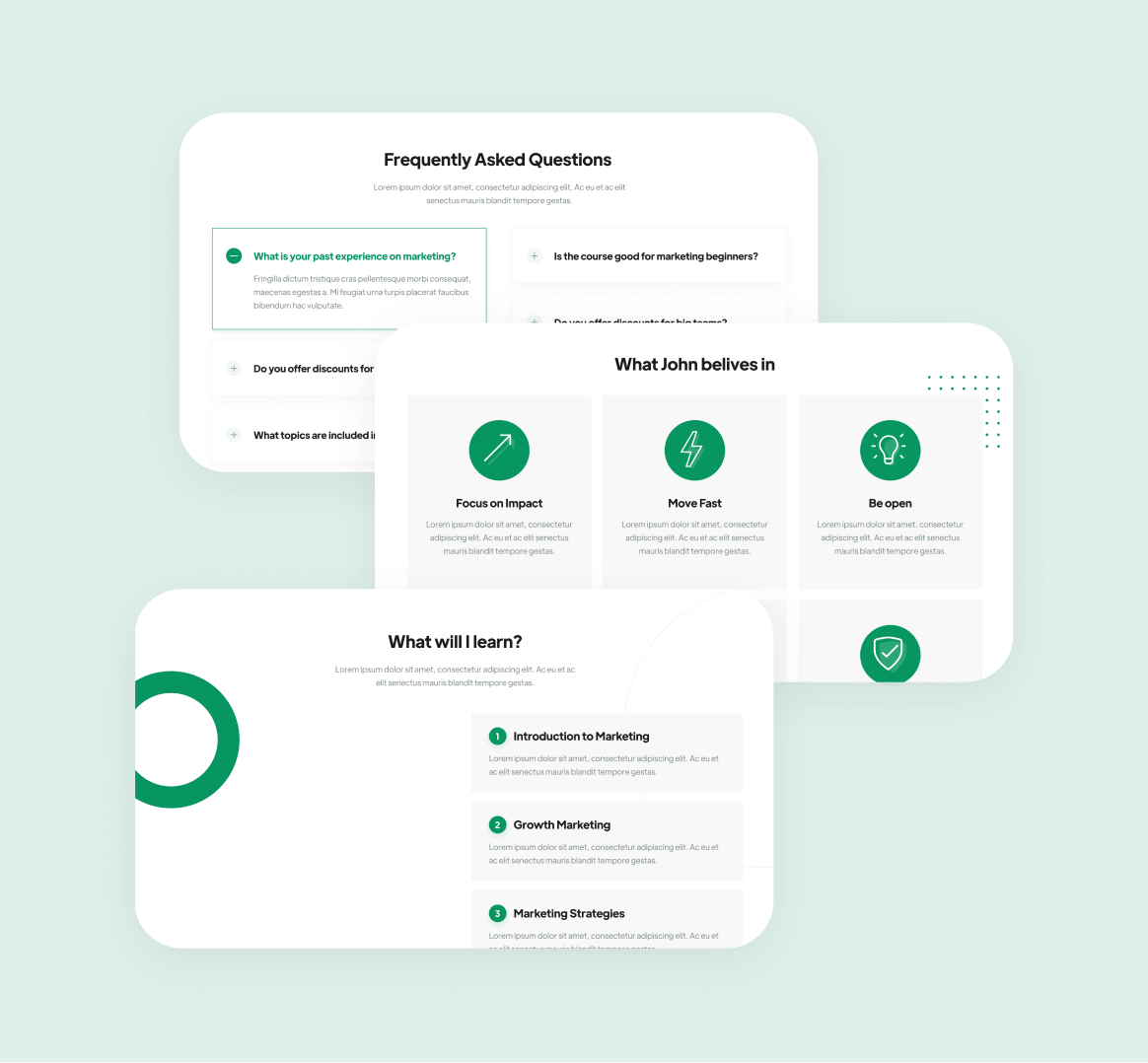Course X - 25 Sections Included - Online Course Webflow Template