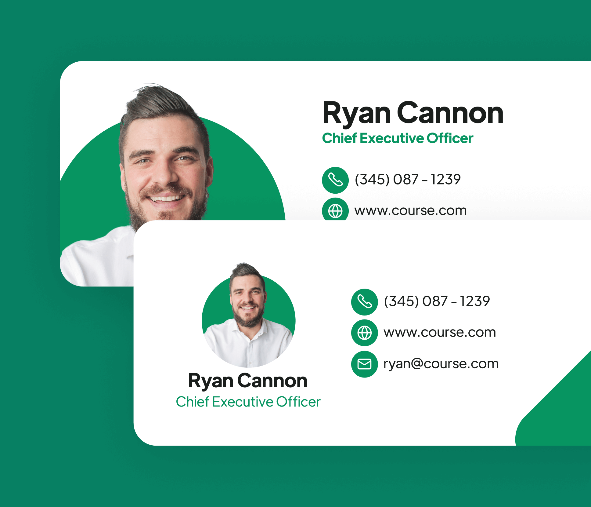 Course X - Email Signature - Online Course Webflow Template